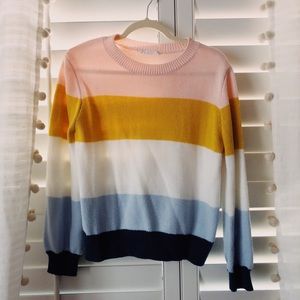 Eliodi Nordstrom’s Rack colorful sweater